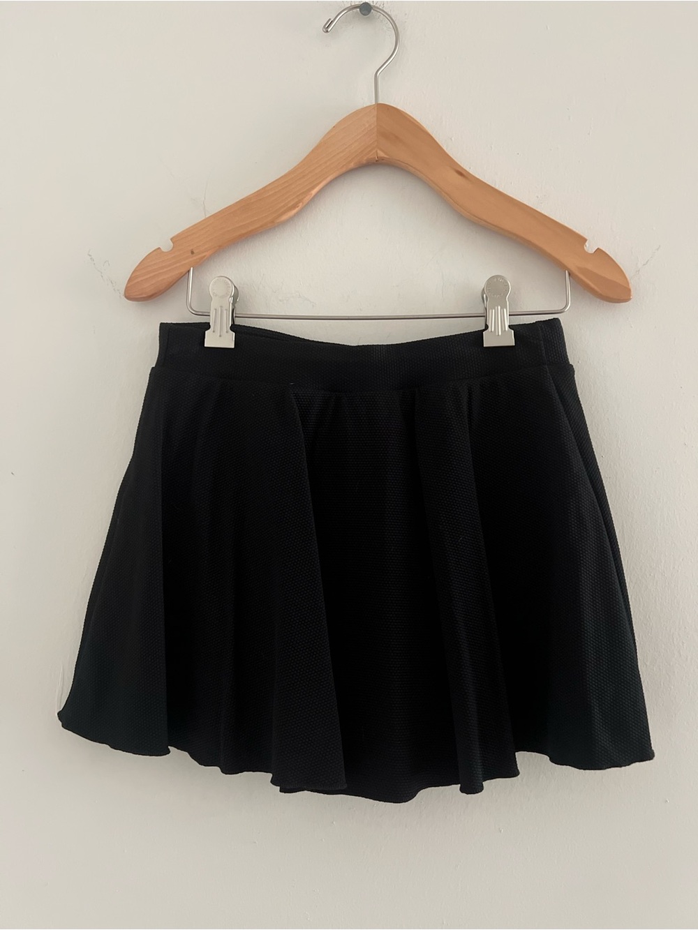 Spanx pleated stretch mini skort Sz S fits XS/00
